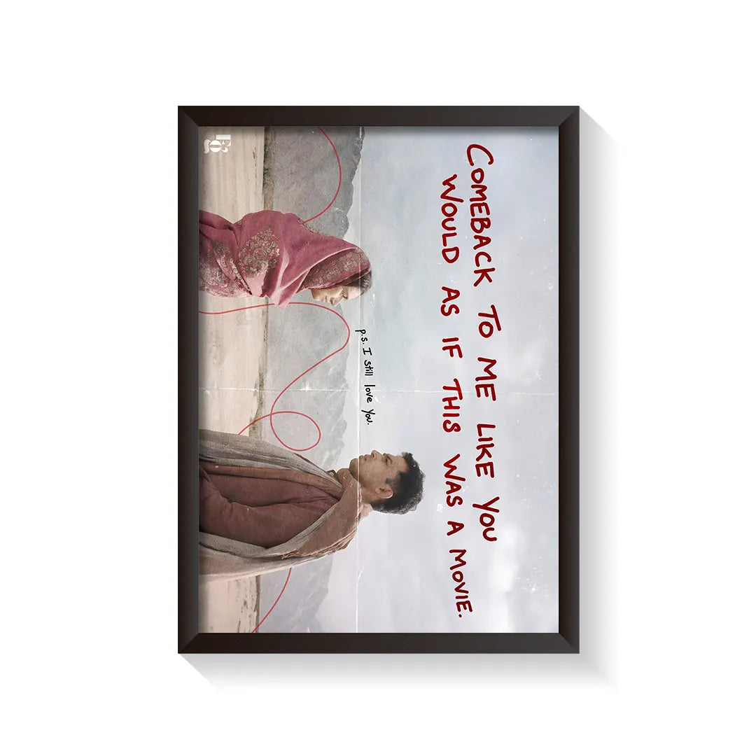 Comeback To Me frame black