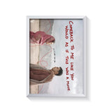 Comeback To Me frame white