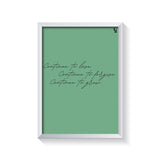 Continue To Typography frame white