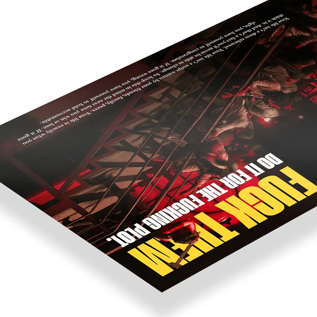 Do It For The Plot art poster 3