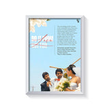 Do It From Love frame white