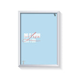 Do It From Love Typography frame white