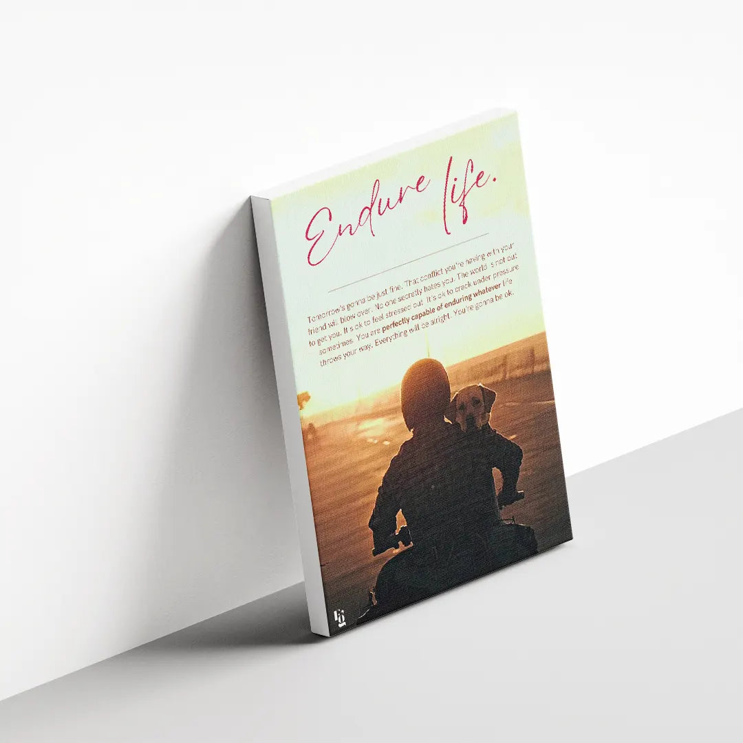 Endure Life canvas 3