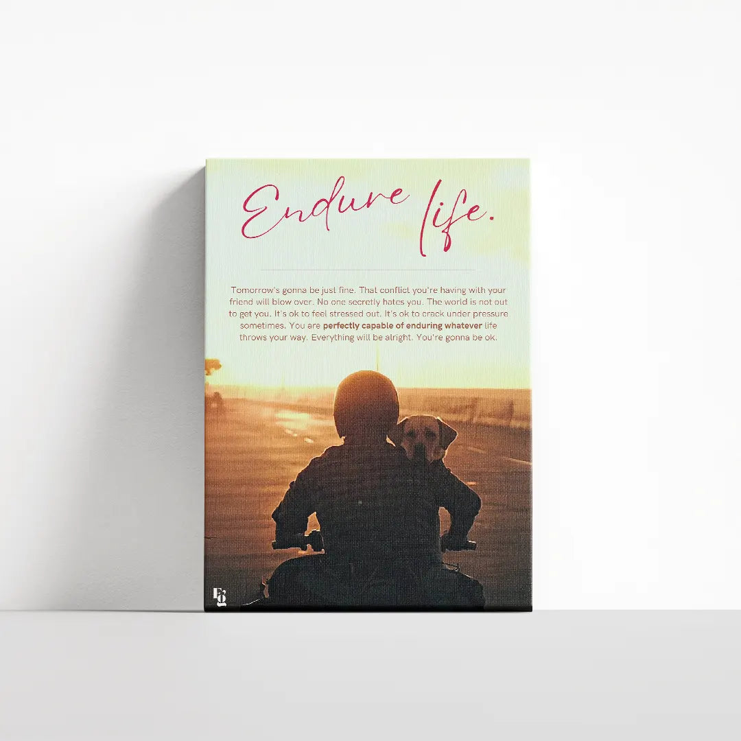 Endure Life canvas 4