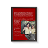 Fight For Things frame black