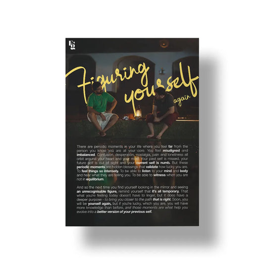 Figuring Yourself Again art poster 1