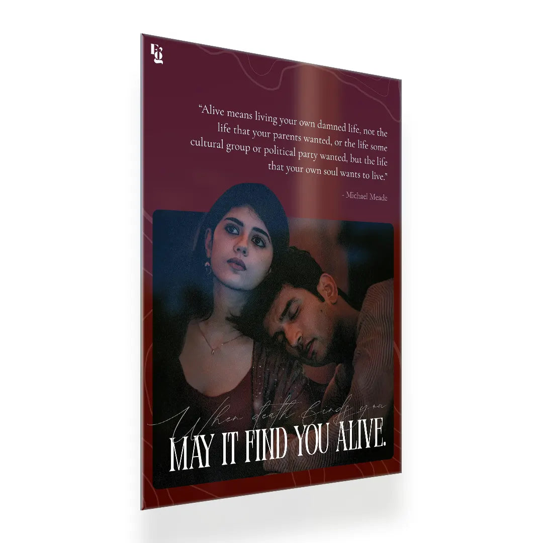 Find You Alive metal poster 2