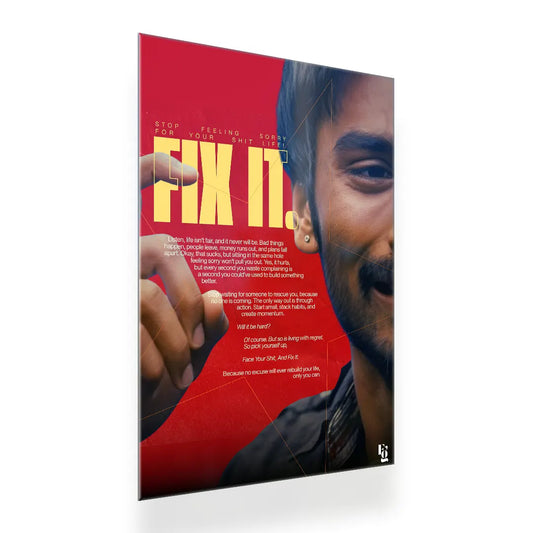 Fix It metal poster 2