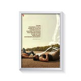 Greatest Accomplishment frame white