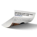 Healing Is Your Responsibility art poster 2