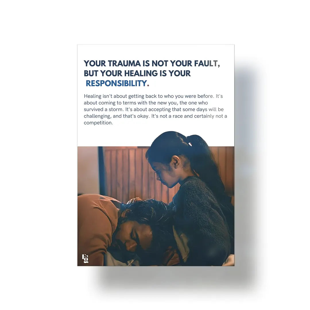 Healing Is Your Responsibility metal poster 1