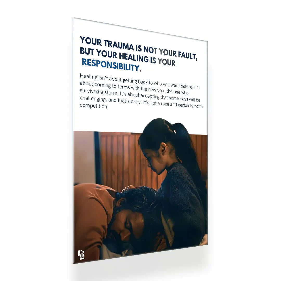 Healing Is Your Responsibility metal poster 2