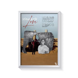 Her Final Act Of Love frame white