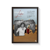 His Final Act Of Love frame black