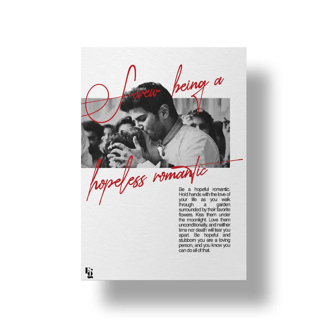 Hopeful Romantic art poster 1