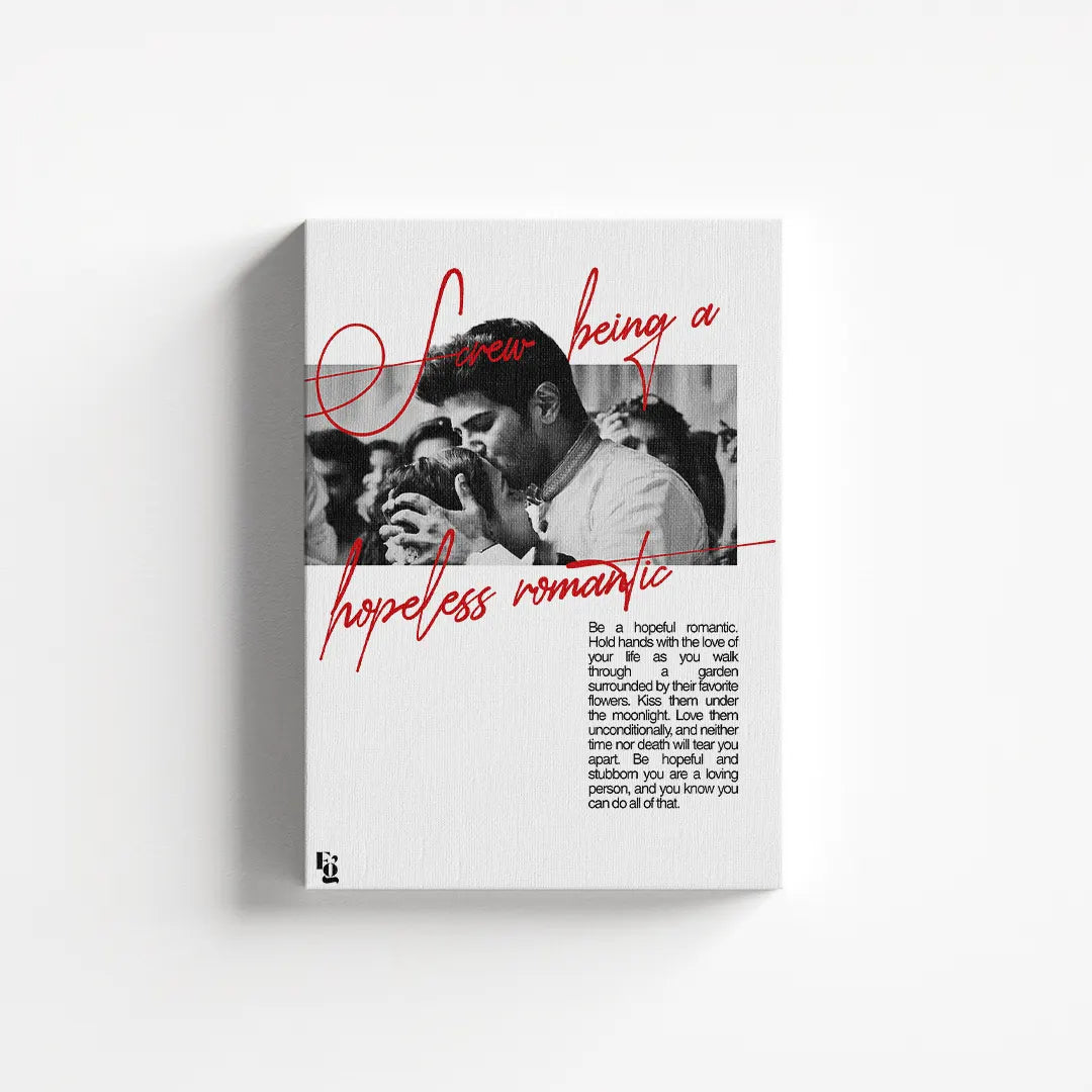 Hopeful Romantic canvas 1