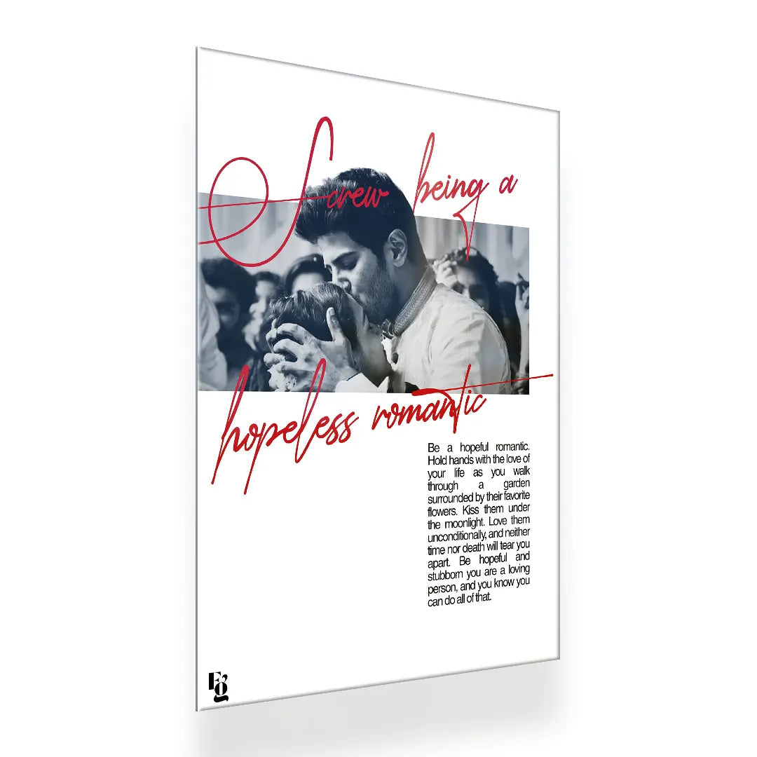 Hopeful Romantic metal poster 2
