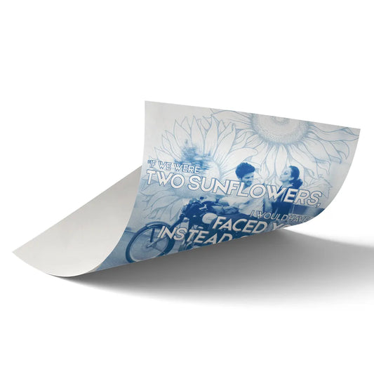 If We Were Sunflowers art poster 2