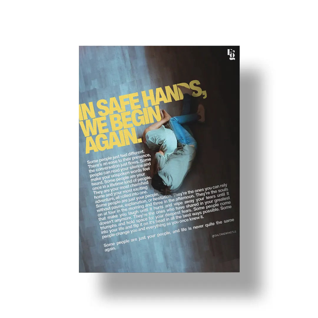 In Safe Hands art poster 1