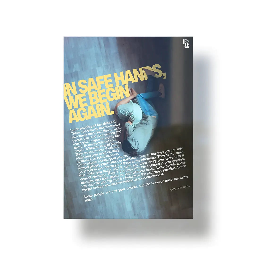 In Safe Hands metal poster 1