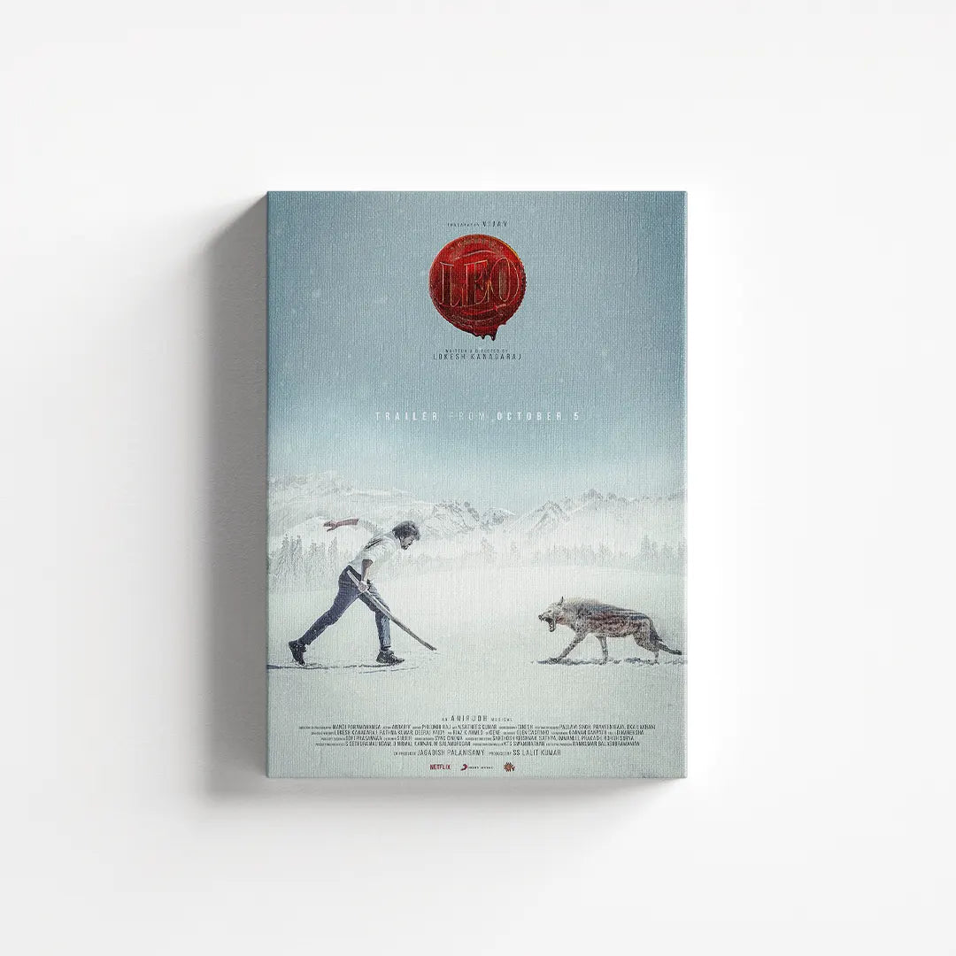 Leo 2023 V2 Original Movie canvas 1