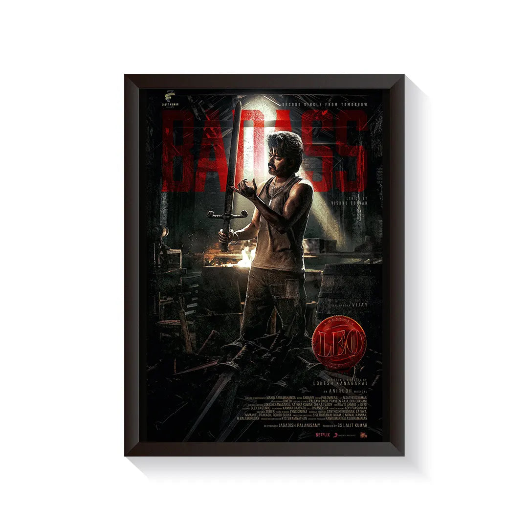 Leo 2023 V3 Original Movie frame black