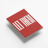 Let Them Typography canvas 5