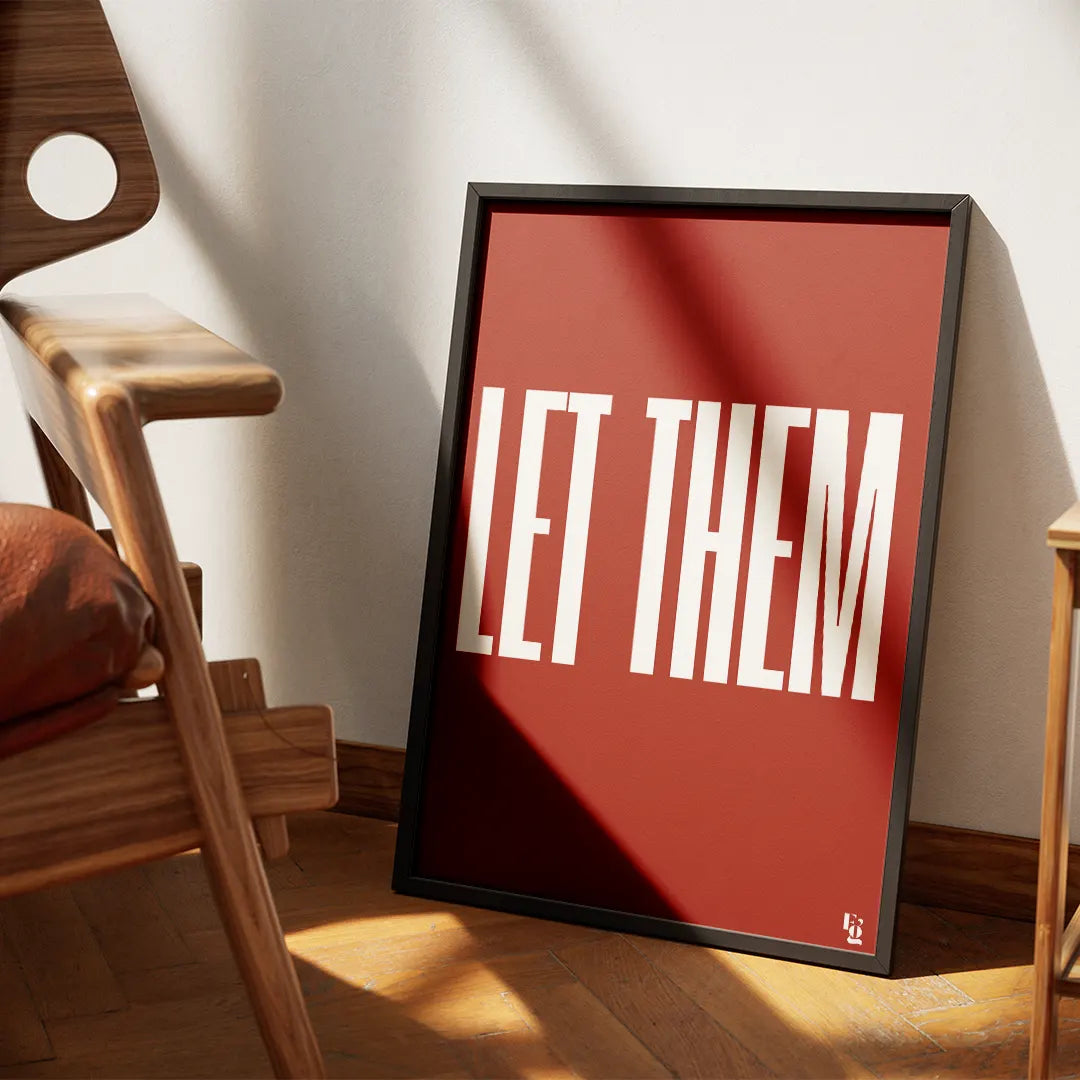 Let Them Typography frame 1