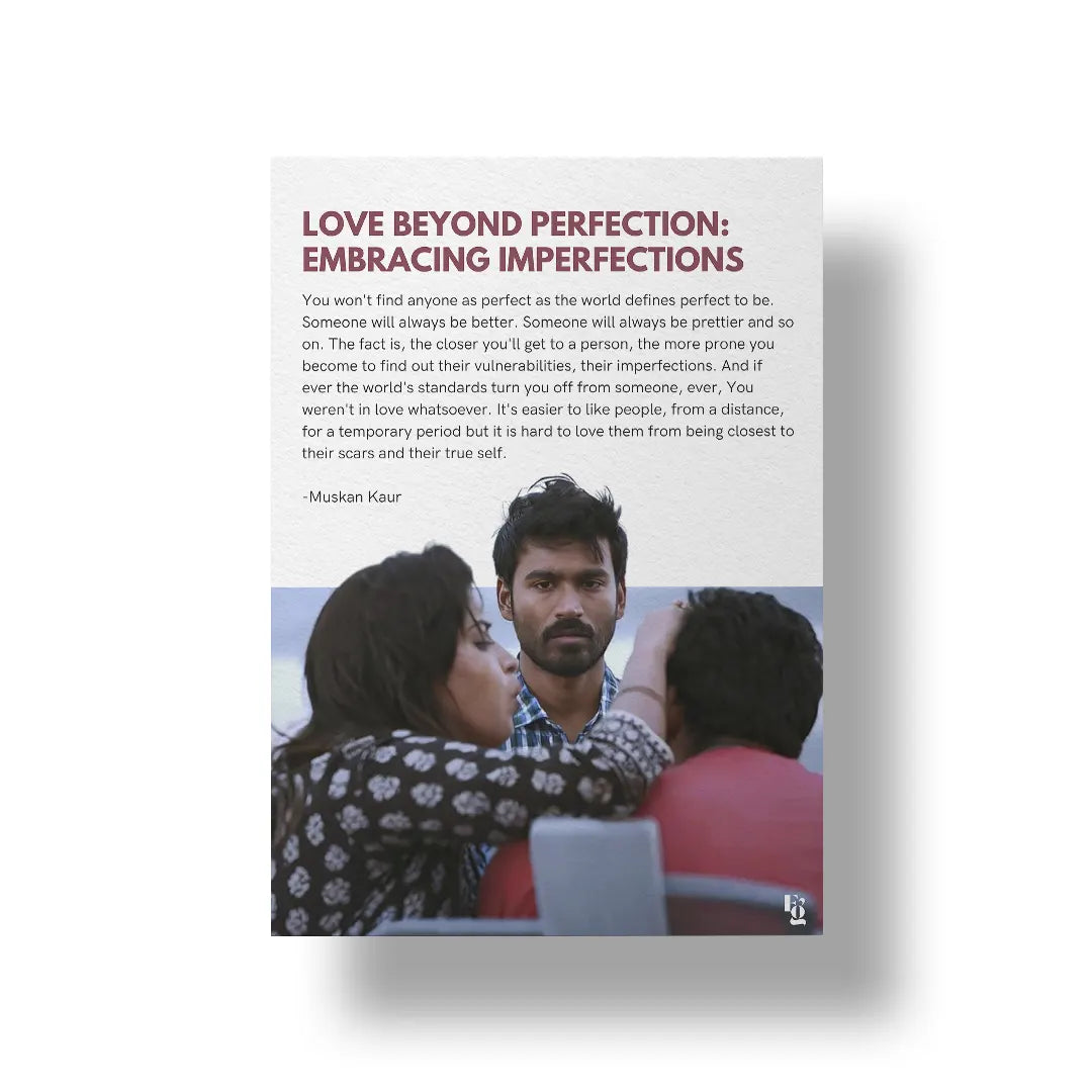 Love Beyond Perfection art poster 1