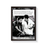 Love In My Eyes frame black