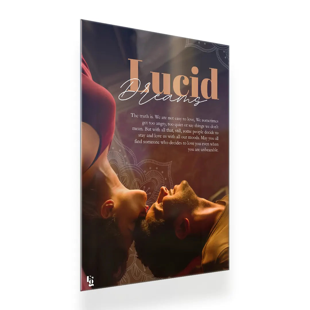 Lucid Dreams metal poster 2