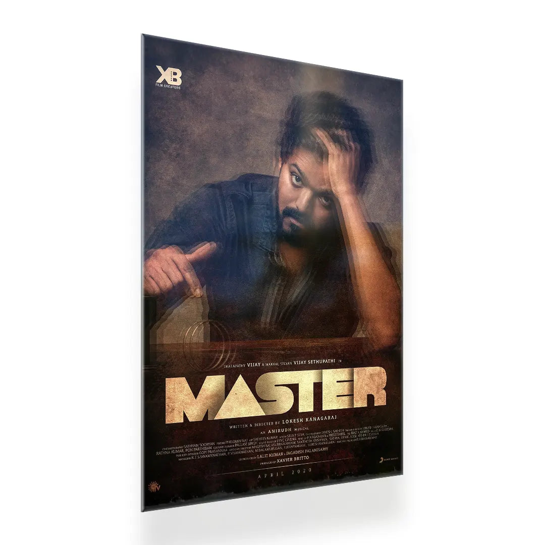 Master 2021 V1 Original Movie metal poster 2