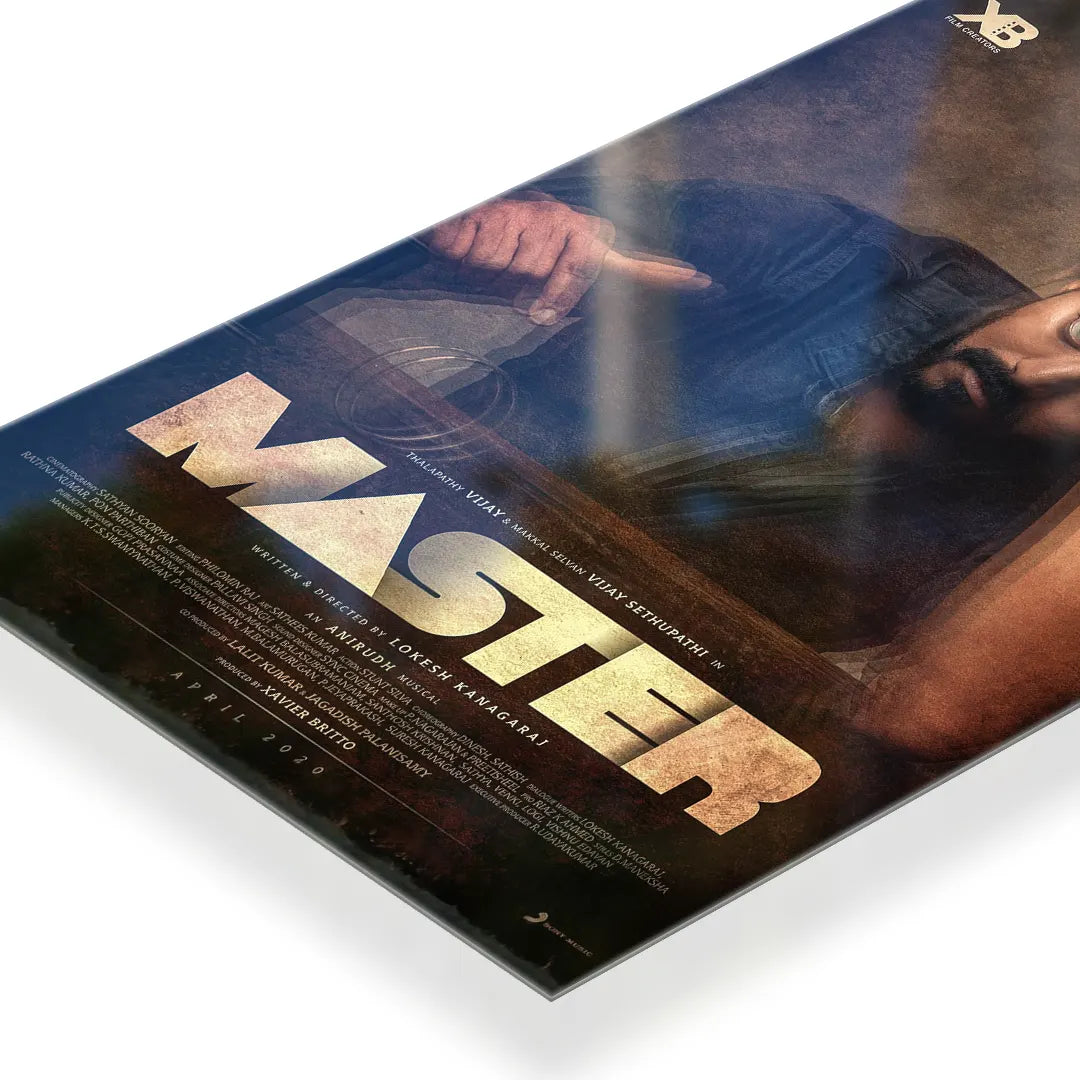 Master 2021 V1 Original Movie metal poster 3