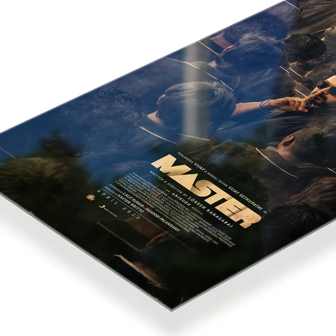 Master 2021 V2 Original Movie metal poster 3