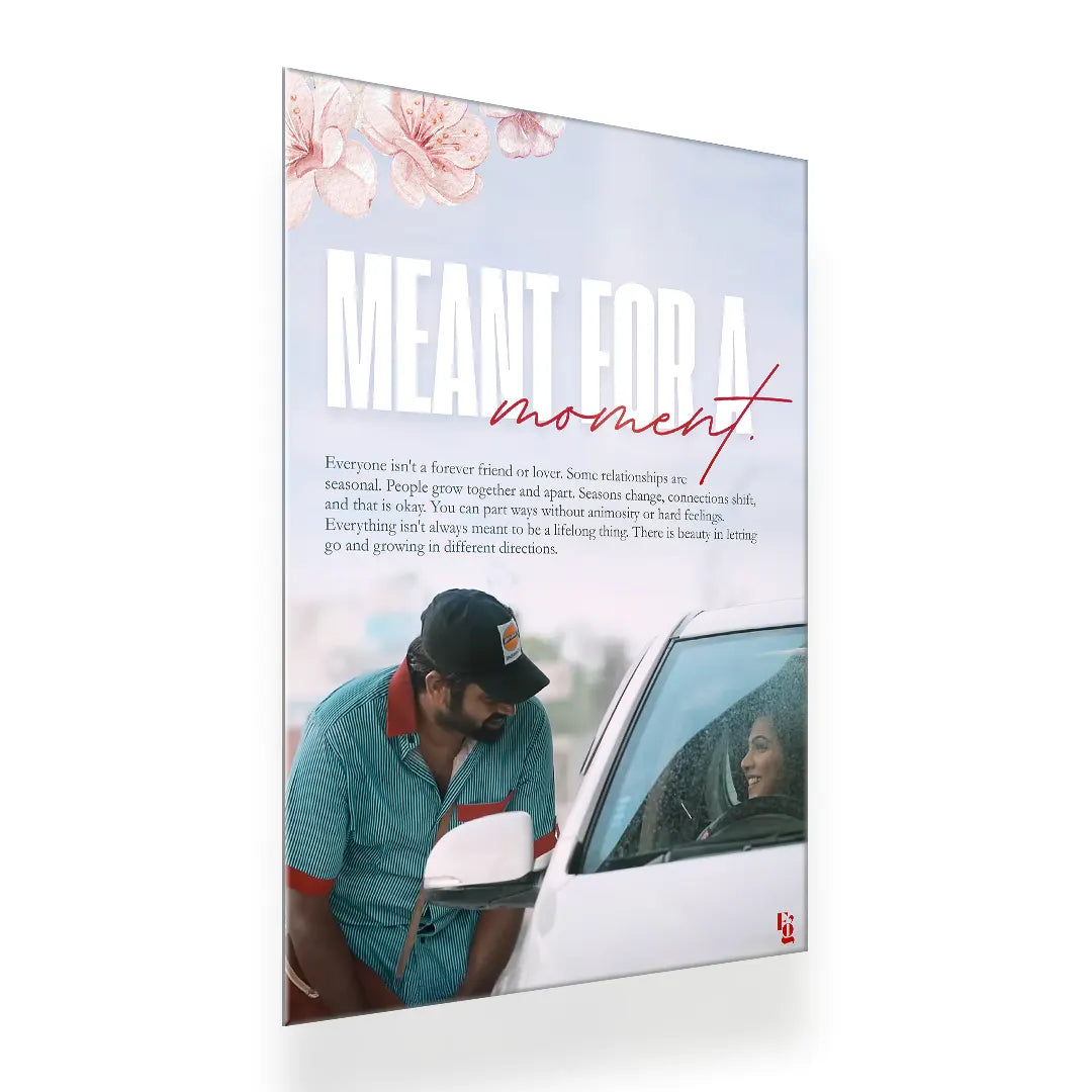 Meant For A Moment metal poster 2