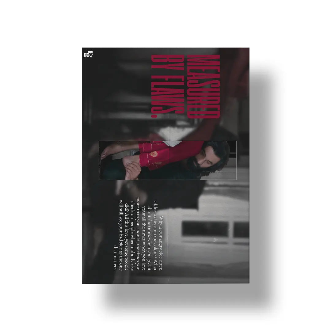 Measured By Flaws art poster 1