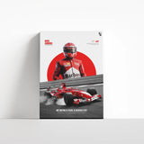 Michael Schumacher canvas 4