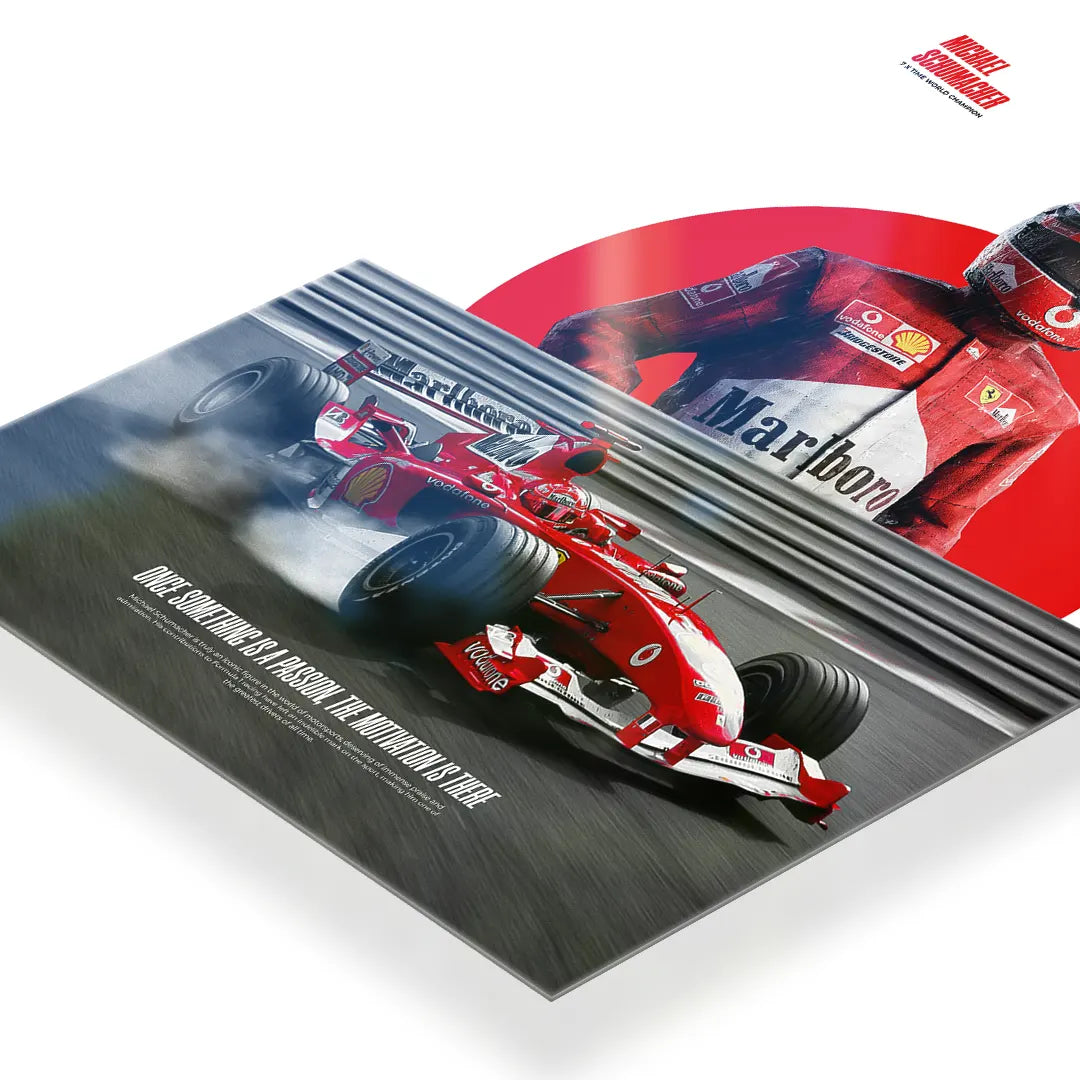 Michael Schumacher metal poster 3