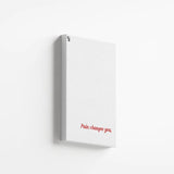 Pain Changes You Typography canvas 2