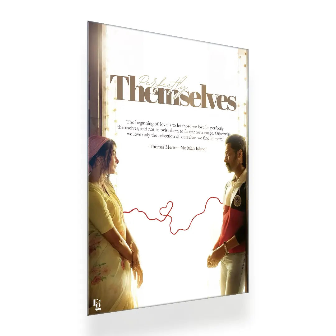 Perfectly Themselves metal poster 2