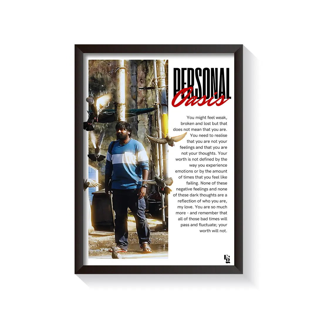 Personal Oasis frame black