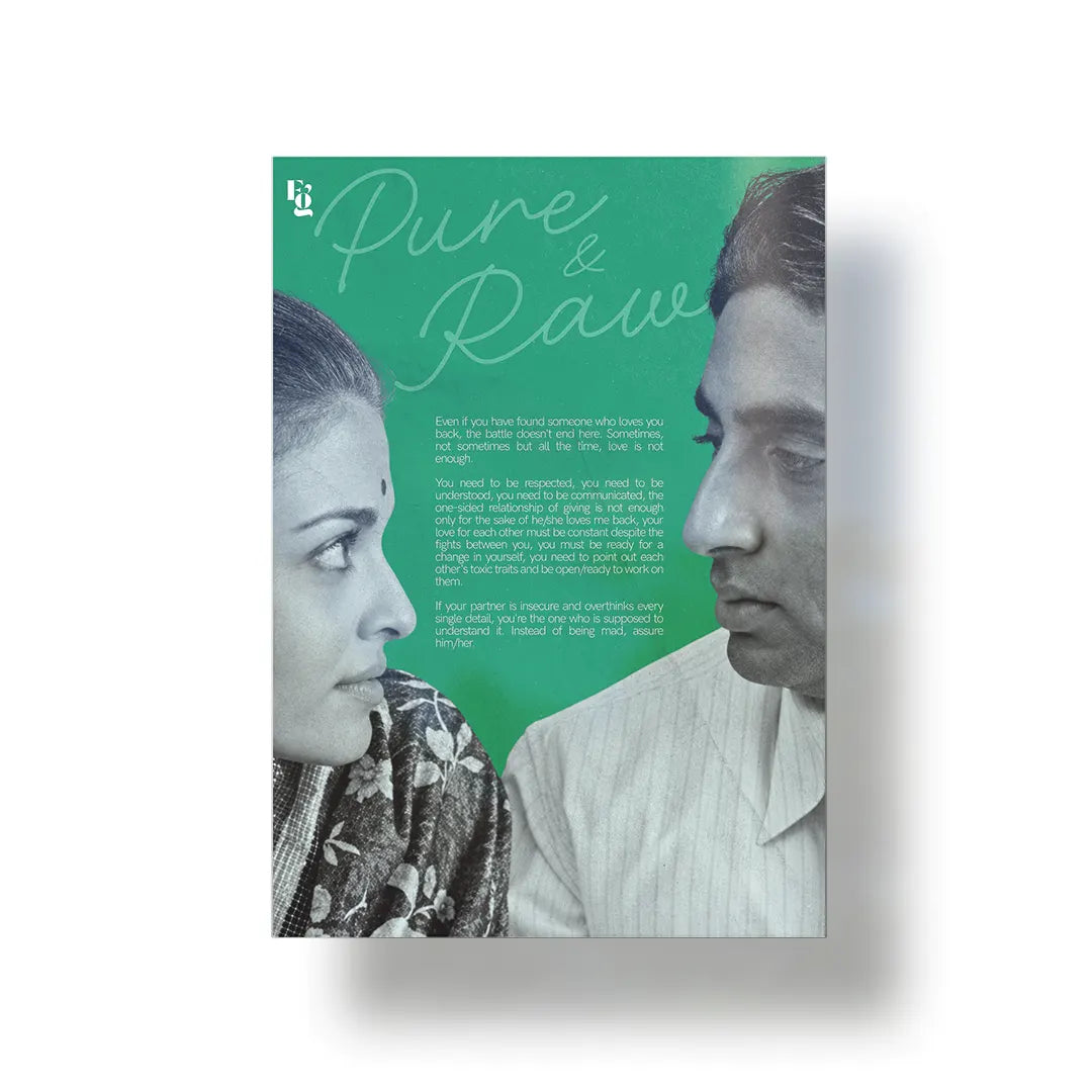 Pure & Raw metal poster 1