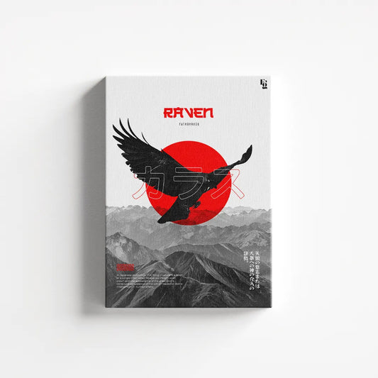 Raven canvas 1