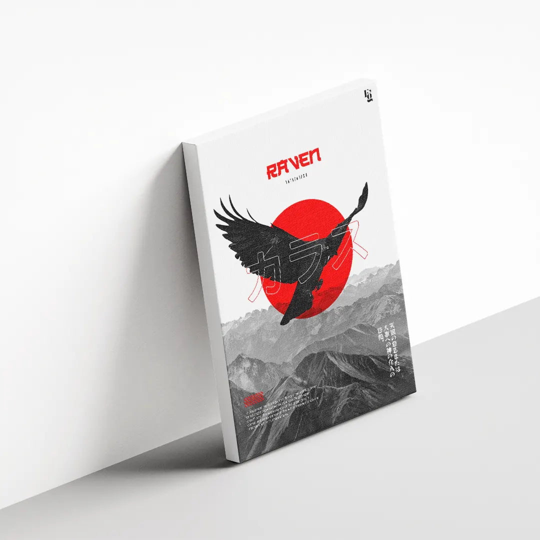 Raven canvas 3