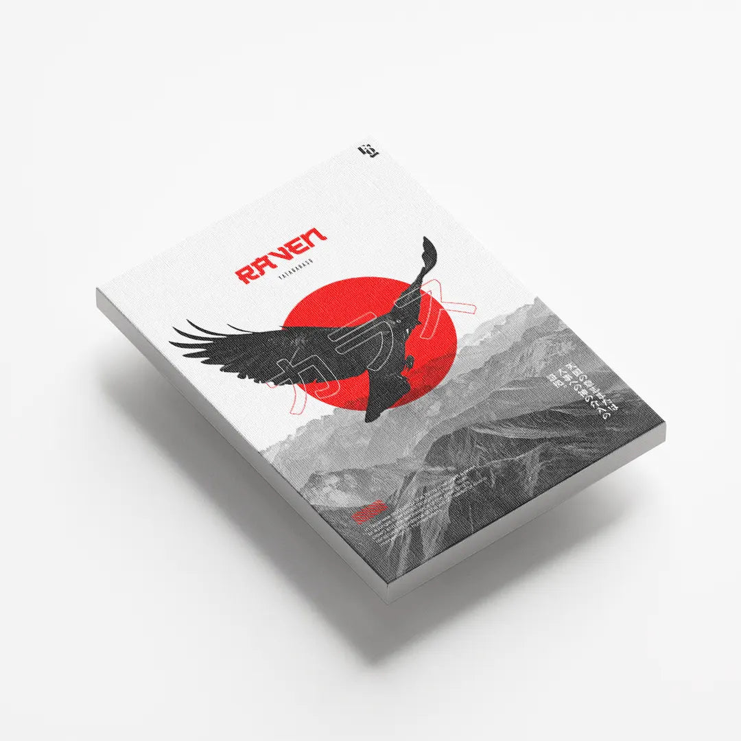 Raven canvas 5