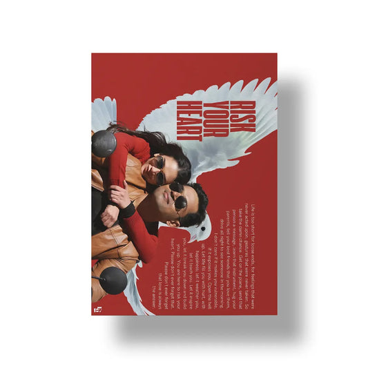 Risk Your Heart art poster 1