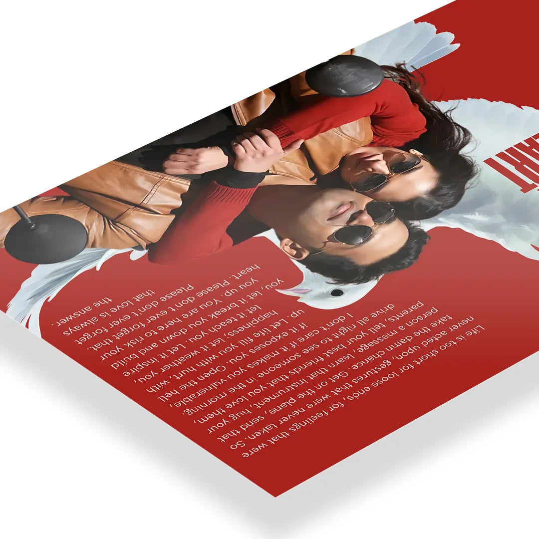Risk Your Heart art poster 3