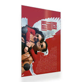Risk Your Heart metal poster 2