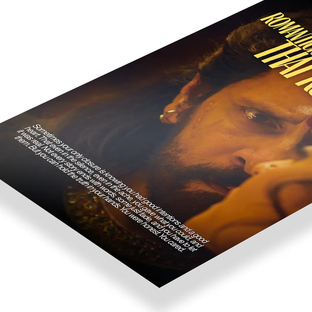 Romanticising The Chaos art poster 3