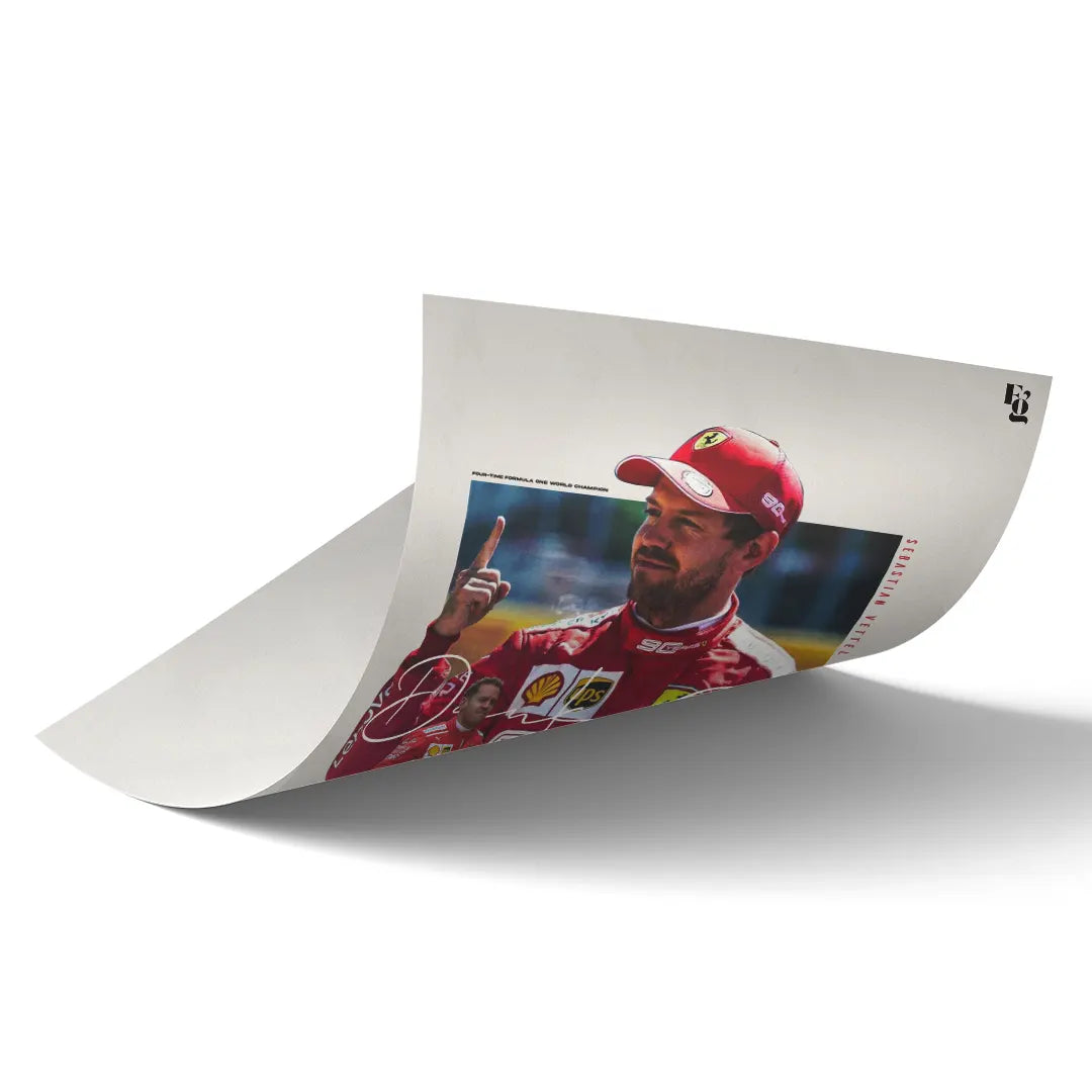 Sebastian Vettal II art poster 2